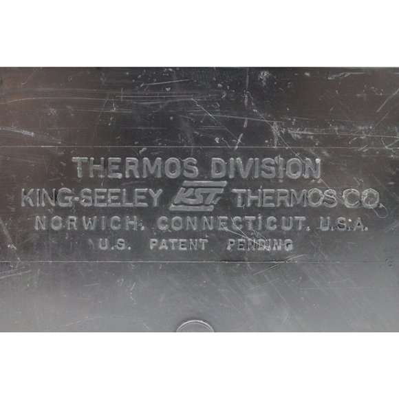 Vintage King Seeley Thermos Plastic Lunch Box Insulated Cooler (No Thermos) - Picture 7 of 12